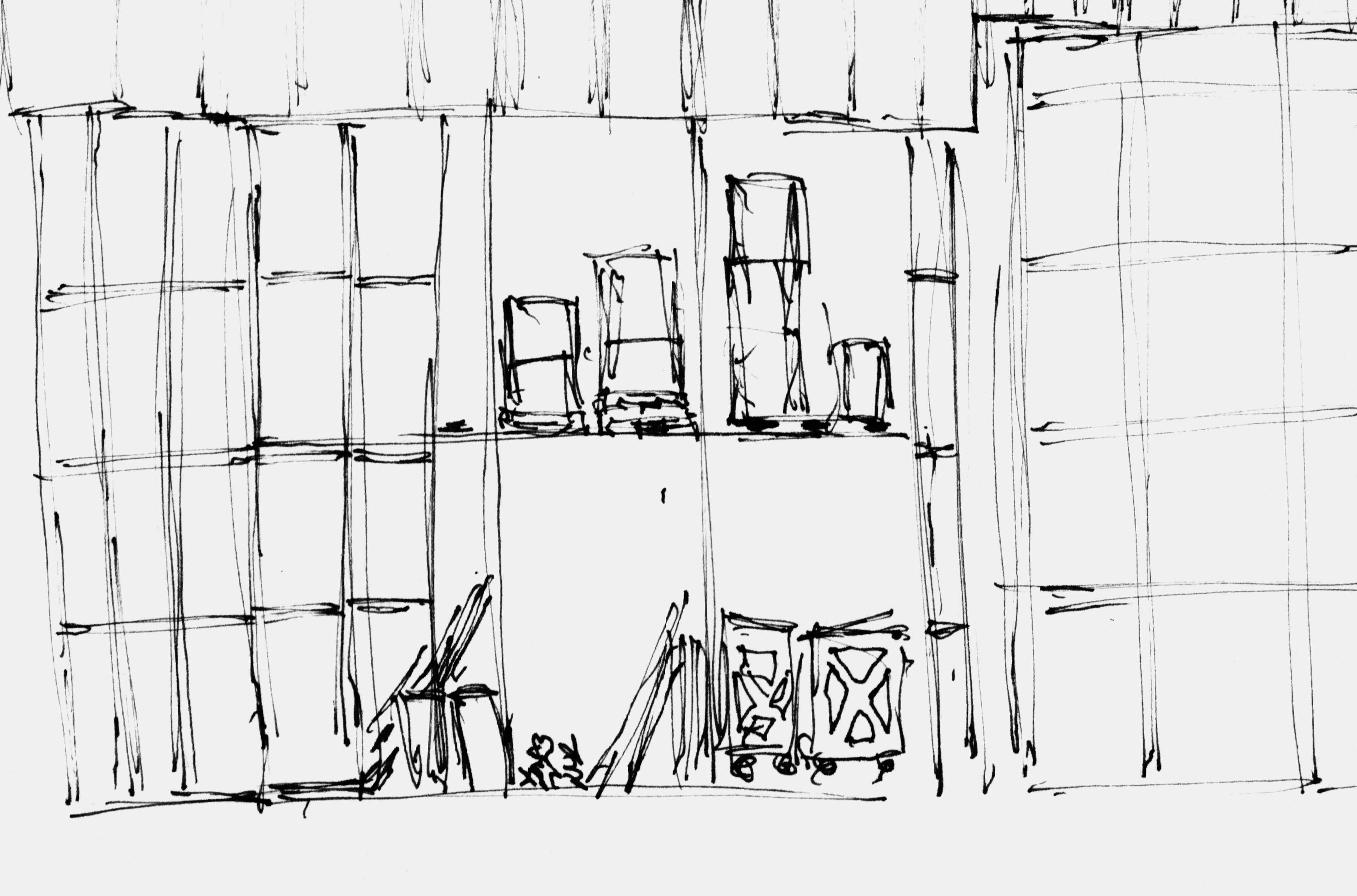 Pavilion overview sketch